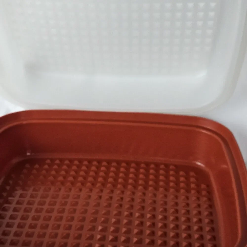 Tupperware Large Season Serve Marinade Container 1294-2 Paprika with Lid